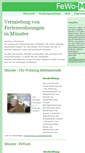 Mobile Screenshot of ferienwohnungen-in-muenster.de